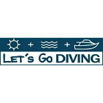 Let's go diving Logo